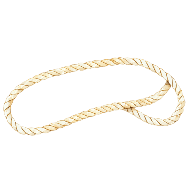 Free transparent PNG: Sun-Bleached Rope Watercolor Illustration – Transparent PNG for Various Uses