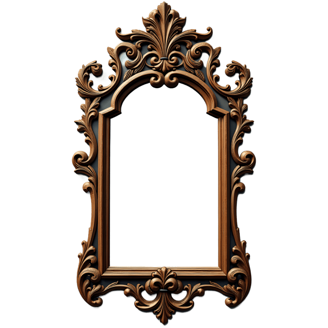 Free transparent PNG: Victorian Ornate Mirror PNG Clipart  Perfect for Interior Design  Decor