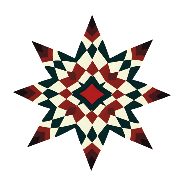 Free transparent PNG: Bold Geometric Snowflake PNG Clipart  Modern Design for Crafts  Decor