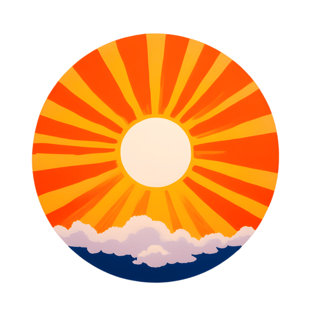Free transparent PNG: Sunset Sky with Transparent Background PNG