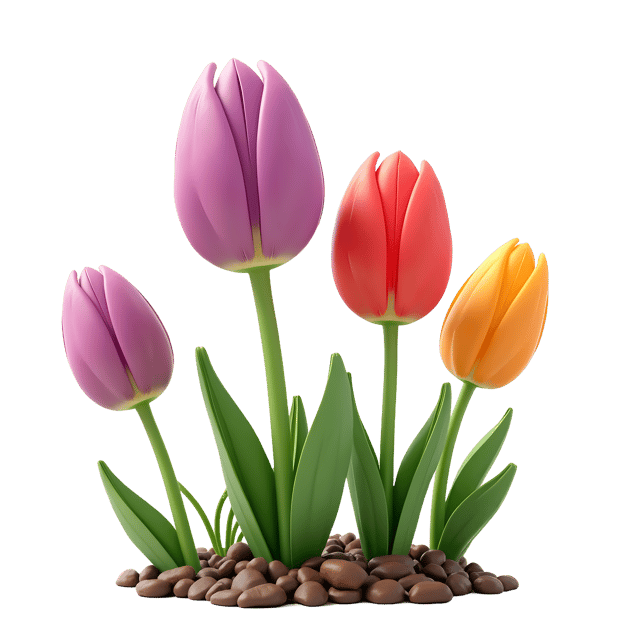 Free transparent PNG: Tulip and Crocus PNG Clipart  Perfect for Spring Designs, Gardening  Decor