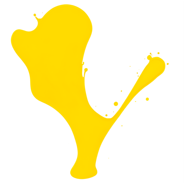 Free transparent PNG: Yellow Color Splash PNG with Transparent Background for Design Projects