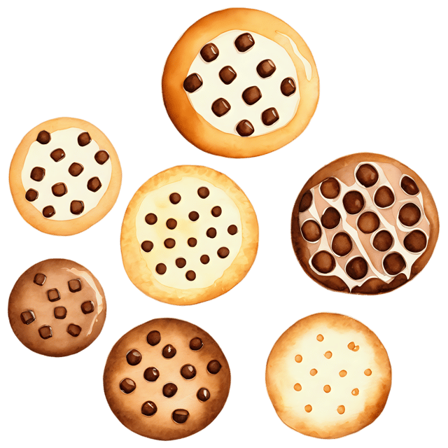 Free transparent PNG: Watercolor Cookies Illustration – Transparent PNG