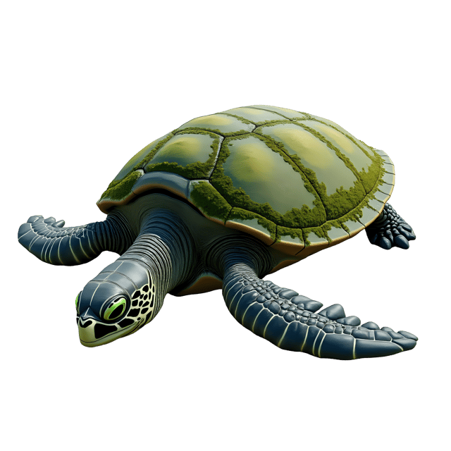 Free transparent PNG: Sea Turtle with Mossy Shell  Underwater Clipart, free downloadable png