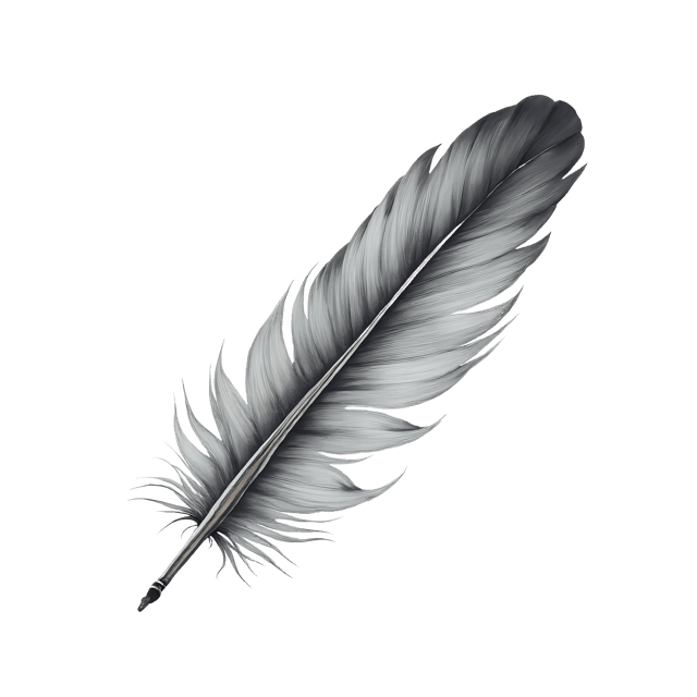 Free transparent PNG: Curved Flight Feather on Painted Tile  Artistic PNG Download, Free Clipart