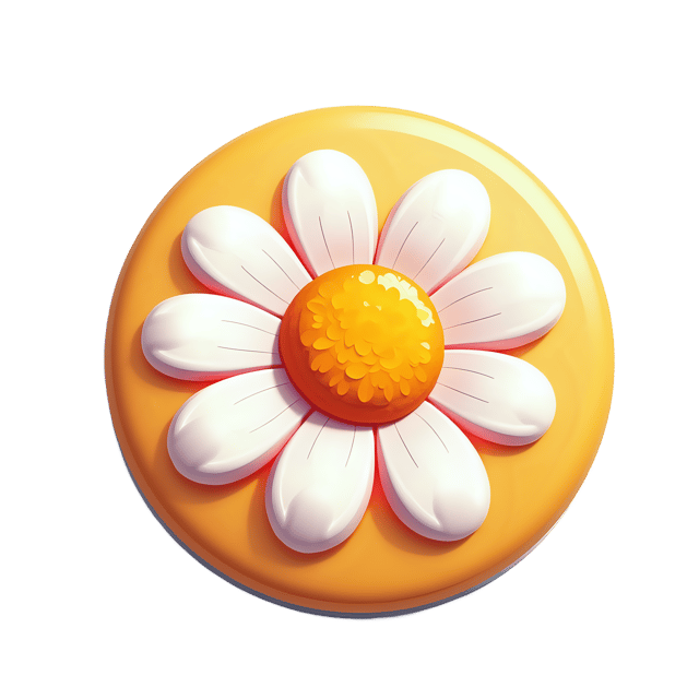 Free transparent PNG: Flower Button  Daisy Design Clipart, free png download