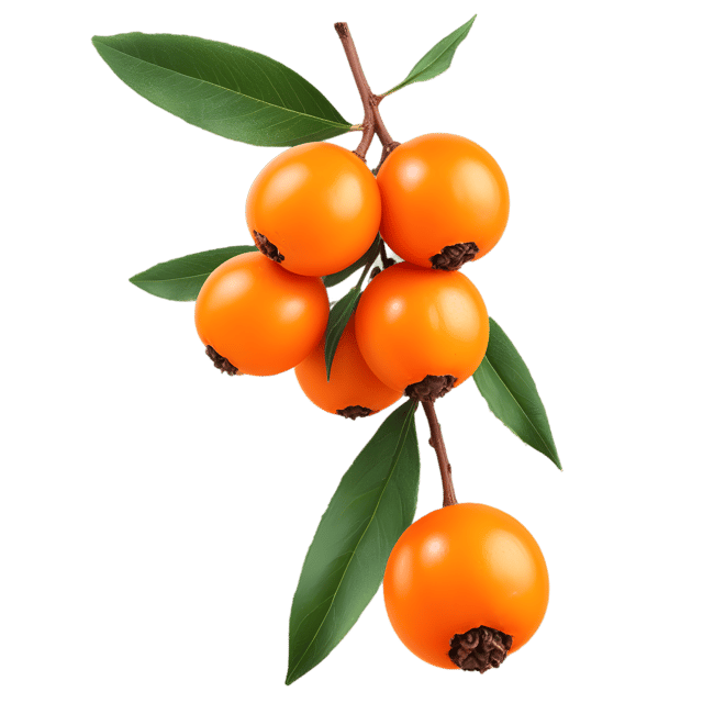 Free transparent PNG: Sea Buckthorn Berry Transparent PNG for Nature and Health Imagery