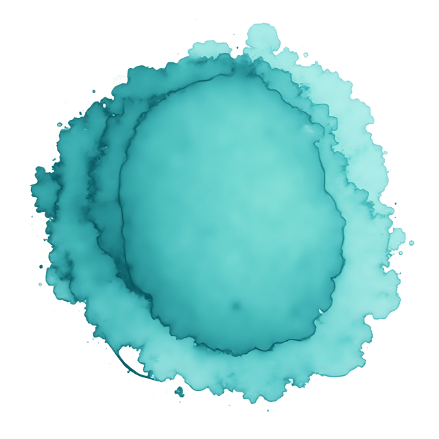 Free transparent PNG: Vintage Turquoise Paint Splash  Artistic Design Clipart, free png download