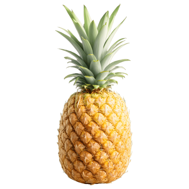 Free transparent PNG: Transparent Pineapple PNG for Digital Design and Visual Content