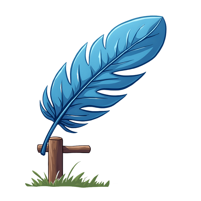 Free transparent PNG: Blue Jay Feather  Nature Clipart, free transparent png download
