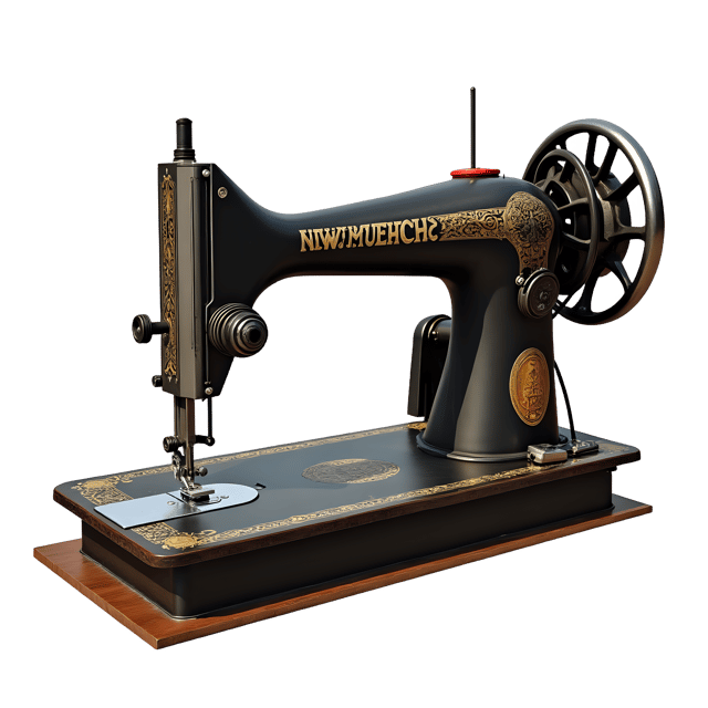 Free transparent PNG: Old Sewing Machine PNG Clipart  Perfect for Vintage Crafts  Home Decor