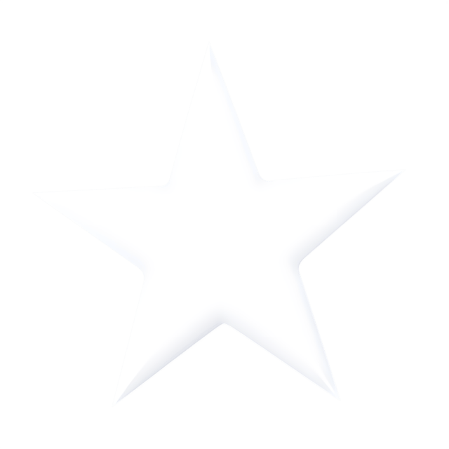 Free transparent PNG: Modern Minimalist Star Shape PNG with Transparent Background for Design Projects