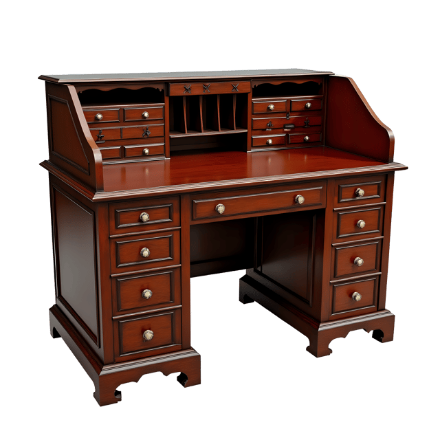 Free transparent PNG: Victorian Mahogany Writing Desk PNG Clipart  Elegant Office  Decor Solution
