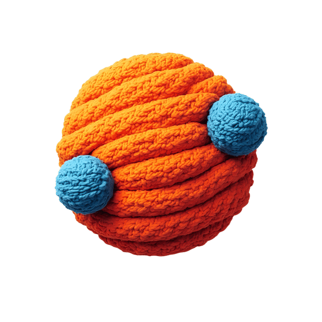 Free transparent PNG: Cosy Solar System Yarn Craft PNG with Transparent Background