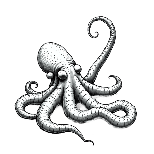 Free transparent PNG: Slimy Tentacle  Underwater Creature Clipart, free transparent png download