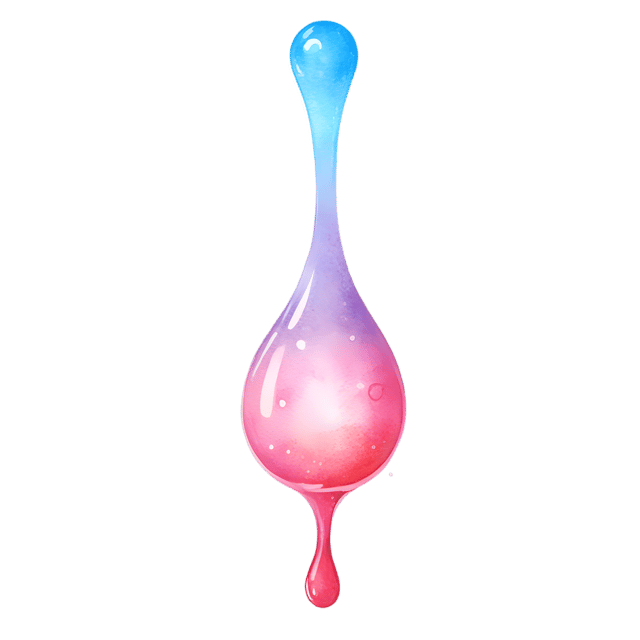 Free transparent PNG: Vibrant Dripping Light Drops PNG for Artistic and Decorative Use