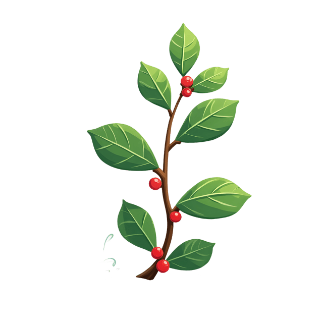 Free transparent PNG: Mistletoe Watercolor Painting for Holiday Decor and Art