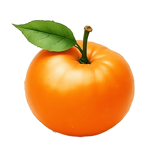 Free transparent PNG: Tangerine Fruit Illustration for Still Life and Nature Art Projects