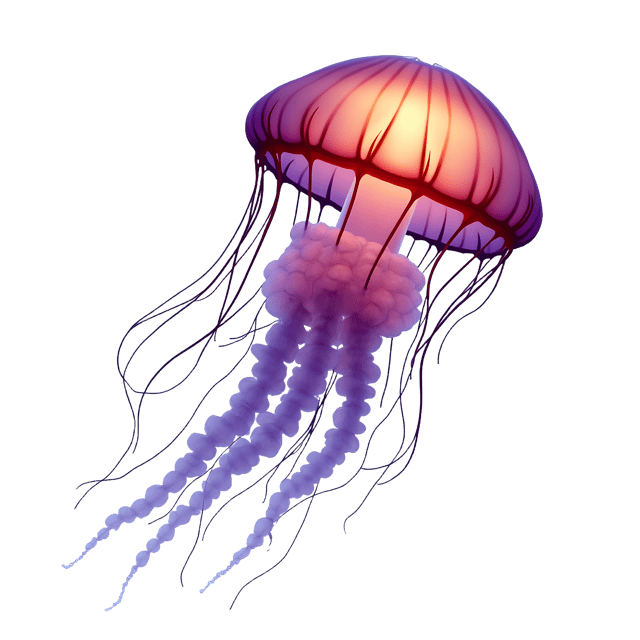 Free transparent PNG: Jellyfish PNG Clipart  Underwater Life for Decor  Crafts