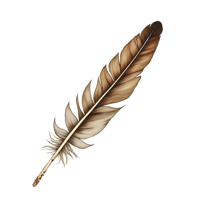 Free transparent PNG: Long Quill Feather Near Compass Edge  Navigation Clipart, free png download