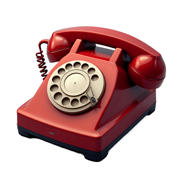 Free transparent PNG: Vintage Phone with Light Up Dial  Retro Decor Clipart, free downloadable png