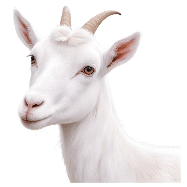 Free transparent PNG: Gentle Goat PNG with Transparent Background for Art and Design