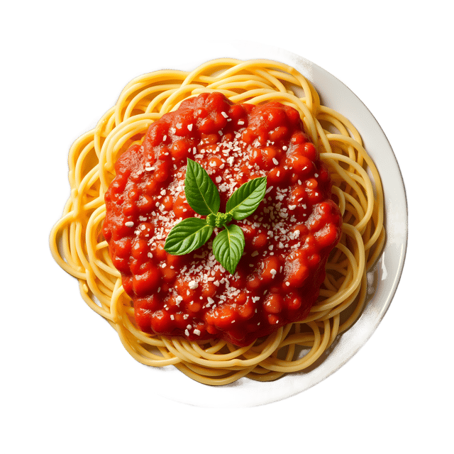 Free transparent PNG: Spaghetti with Tomato Sauce PNG Clipart  Perfect for Italian Cuisine  Food Projects