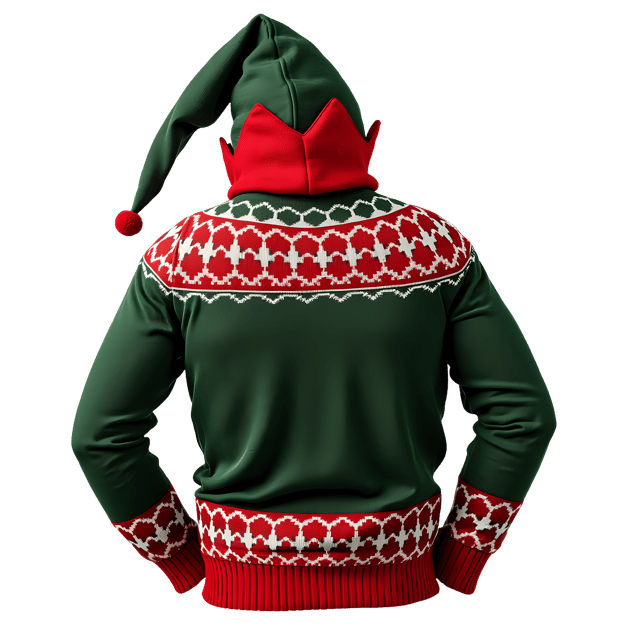 Free transparent PNG: Elf Christmas sweater PNG Clipart  Perfect for Holiday Crafts  Projects