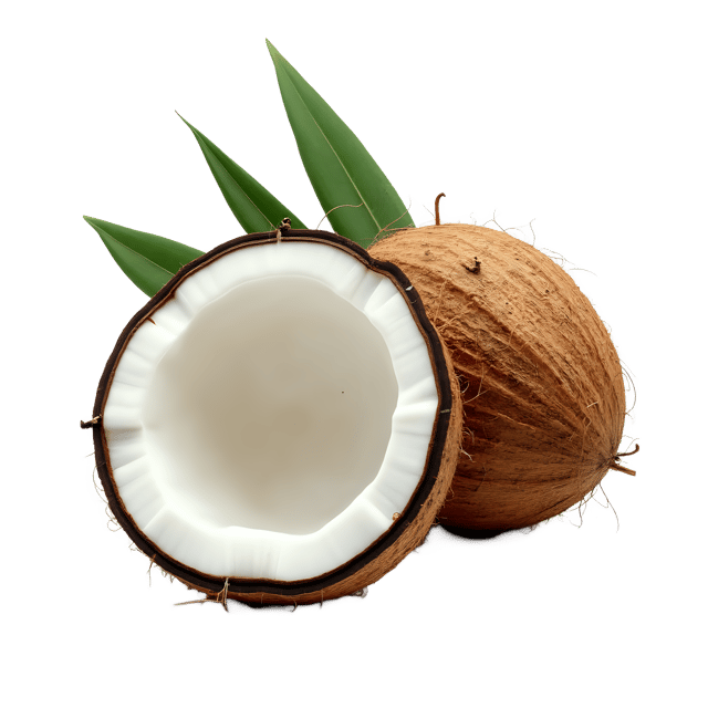 Free transparent PNG: Coconut PNG Clipart  Ideal for Tropical Themes, Crafts  Decor