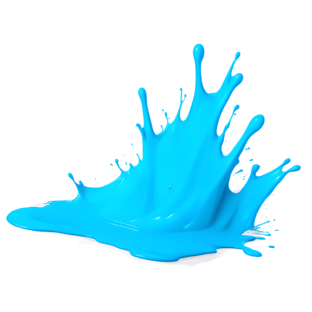Free transparent PNG: Teal Color Splash PNG with Transparent Background for Design Projects