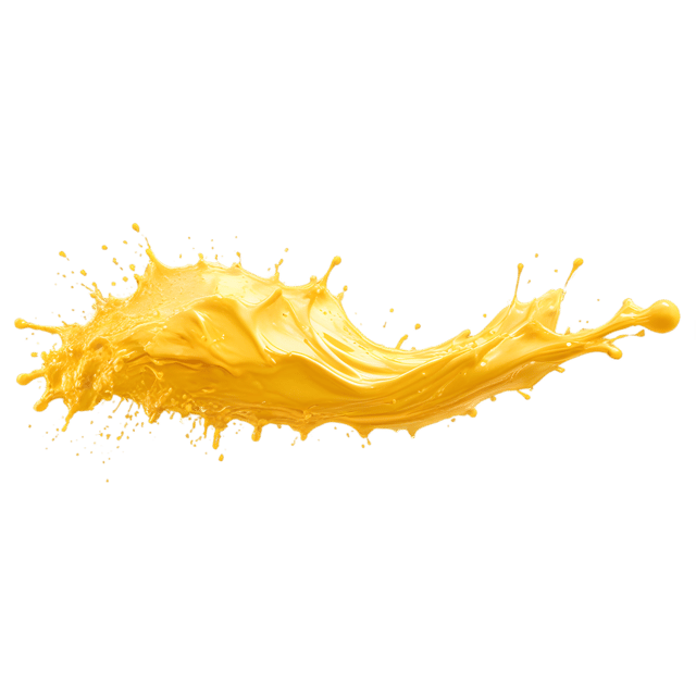 Free transparent PNG: Golden Color Splash Transparent PNG Design Element for Creative Projects