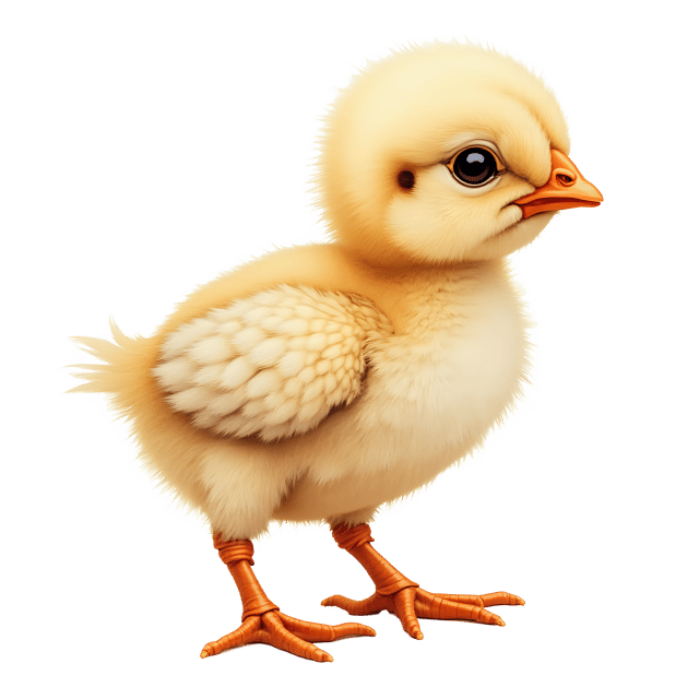 Free transparent PNG: Transparent Background Curious Woolen Chick PNG for Nursery Decor and Crafts