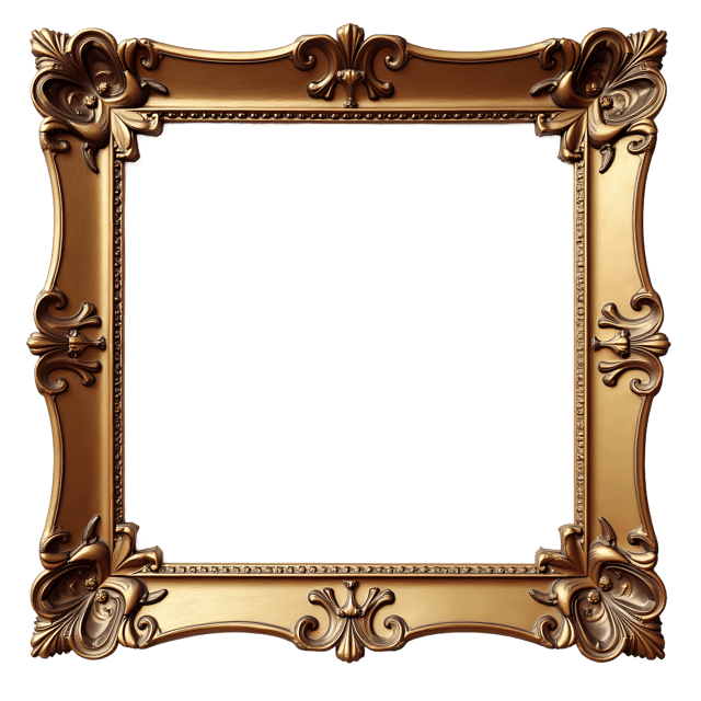 Free transparent PNG: Embossed Frame PNG Clipart  Ideal for Design Projects  Crafts