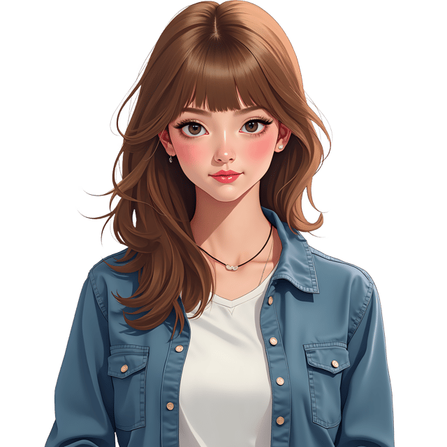 Free transparent PNG: Casual Teen Portrait with Transparent Background PNG
