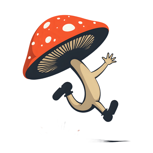 Free transparent PNG: Playful Mushroom PNG with Transparent Background for Creative Use