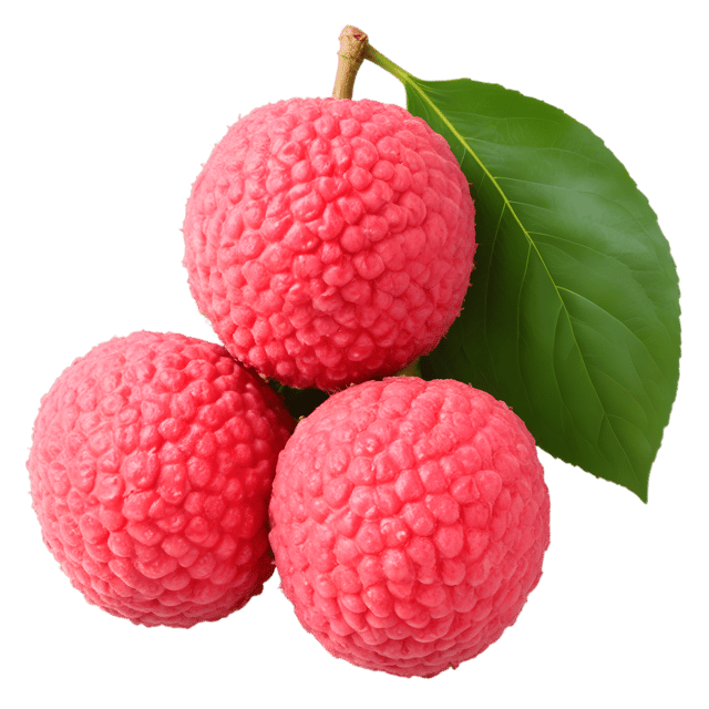Free transparent PNG: Lychee Fruit Transparent PNG for Digital Design and Visual Projects