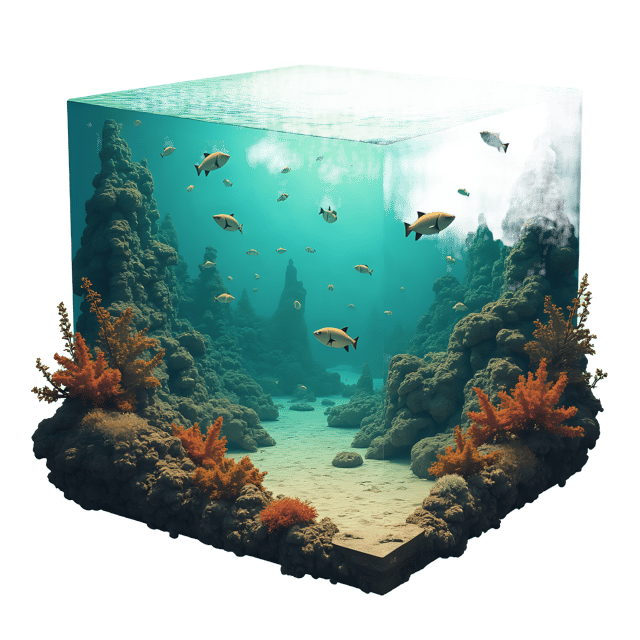 Free transparent PNG: Underwater Diorama PNG Clipart  Perfect for Marine Projects  Decor