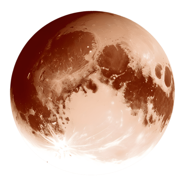 Free transparent PNG: Floral Pluto Planet Transparent PNG for Space and Artistic Projects