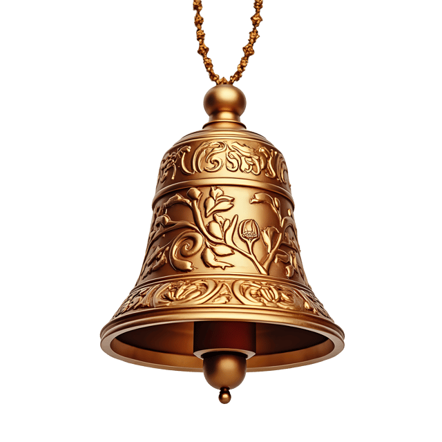 Free transparent PNG: Mini Bell Ornament  Floral Stamp Clipart, free download png