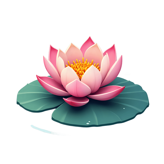 Free transparent PNG: Lotus Flower Surrounded by Ripples  Water Lily Clipart, free download png