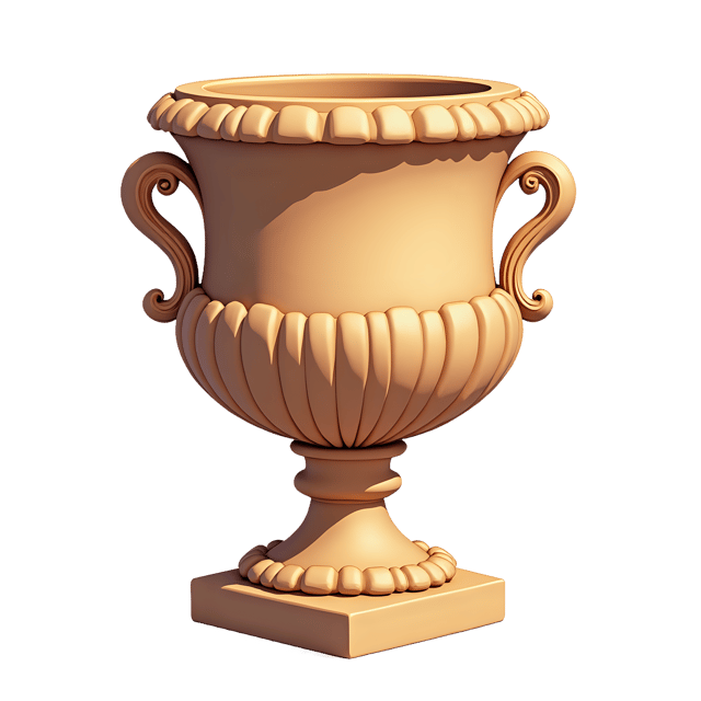 Free transparent PNG: Urn with Acanthus Detail  Classic Design Clipart, free transparent png download