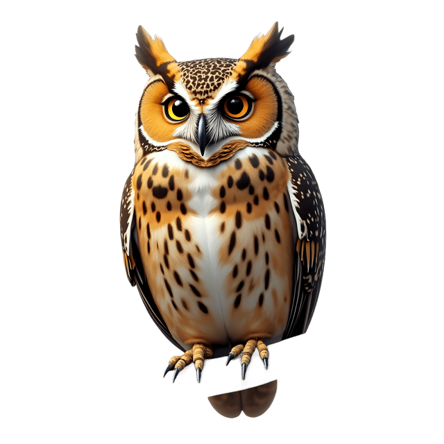 Free transparent PNG: Wise Old Owl Transparent PNG for Nature and Animal Imagery