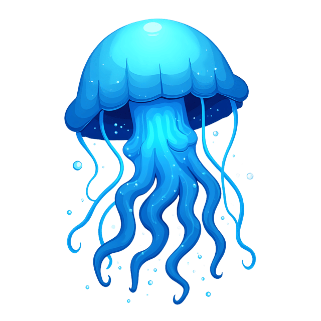 Free transparent PNG: Jellyfish  Underwater Creature Clipart, free transparent png download