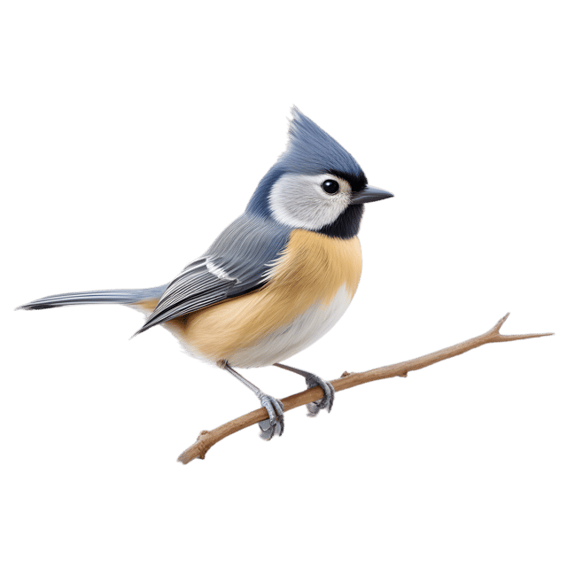 Free transparent PNG: Titmouse Bird PNG with Transparent Background for Art and Crafts