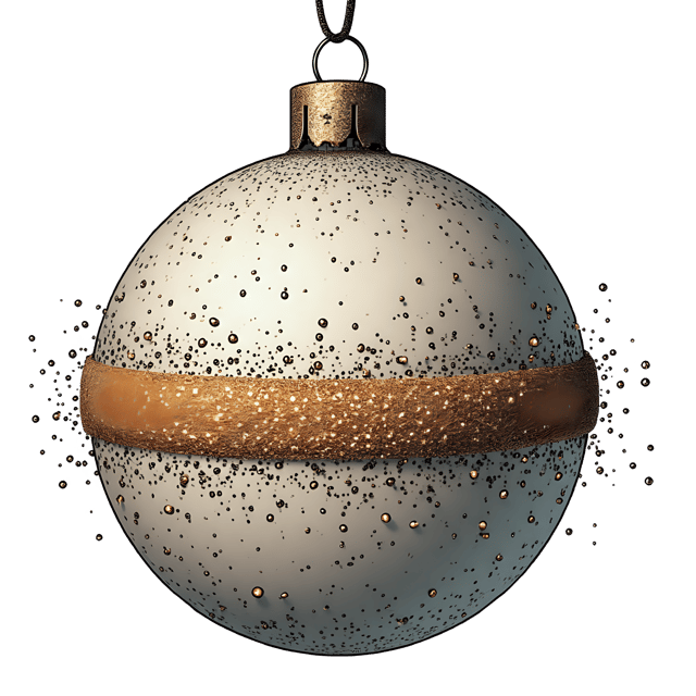 Free transparent PNG: Sparkly Round Ornament  Holiday Decoration Clipart, free png download