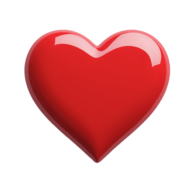 Free transparent PNG: Heart Button  Red Enamel Shine Design, free png download