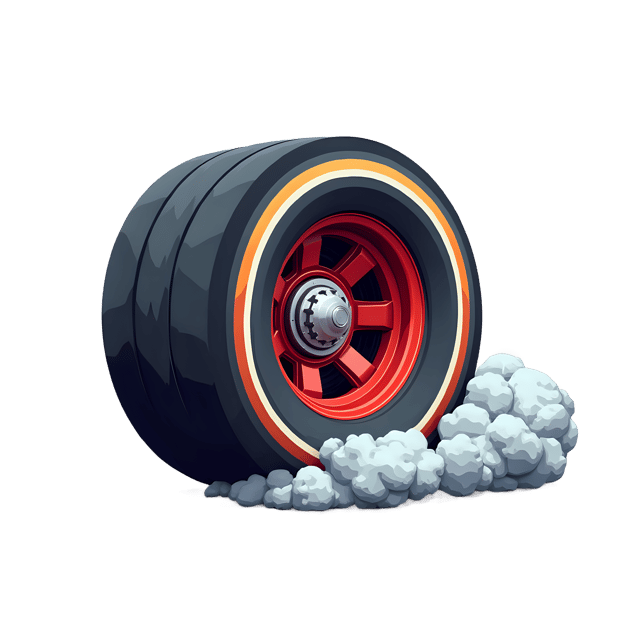 Free transparent PNG: Hotrod Rear Wheel  Burnout Marks Car Art, free download png