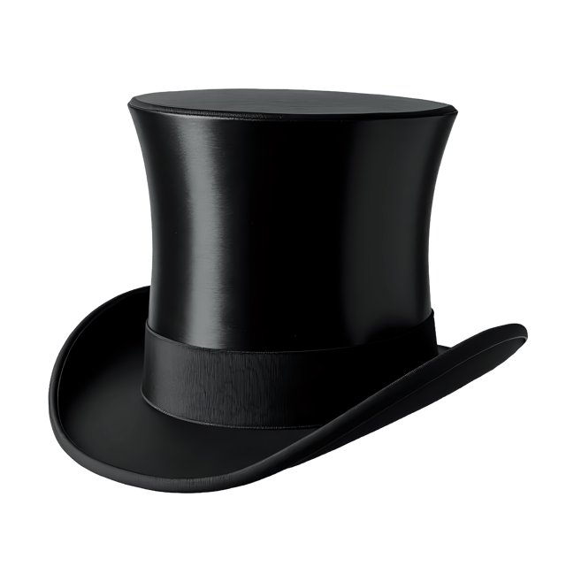 Free transparent PNG: Victorian Top Hat PNG Clipart  Perfect for Vintage Themes  Events