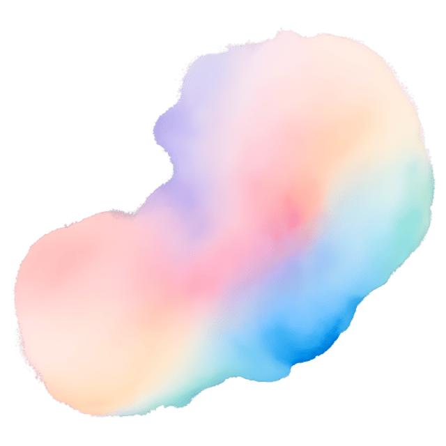 Free transparent PNG: Soft Pastel Motion Blend with Transparent Background