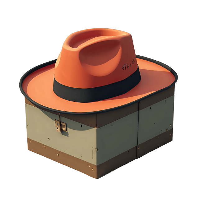 Free transparent PNG: Hat Box PNG Clipart  Ideal for Fashion Projects, Travel  Storage